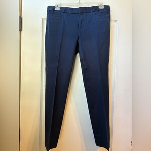 Banana Republic Women's Deep Blue Straight Leg Trousers